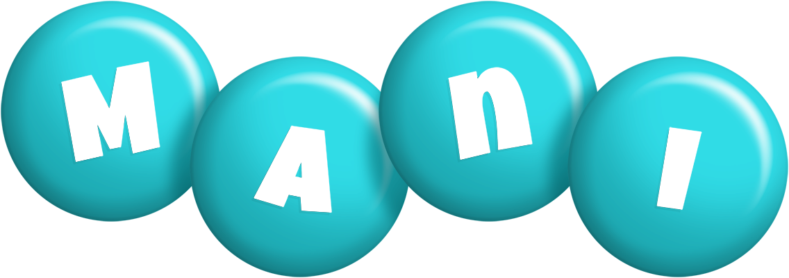 Mani candy-azur logo