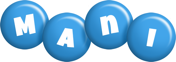 Mani candy-blue logo