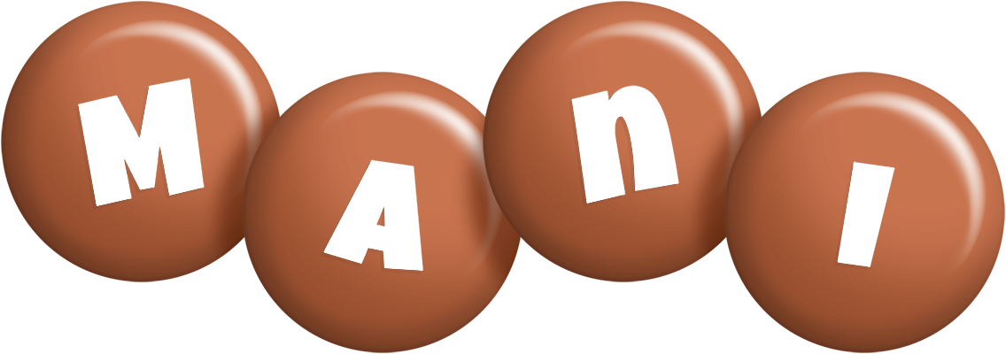 Mani candy-brown logo
