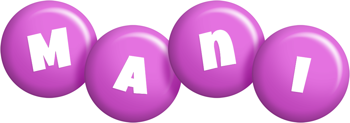 Mani candy-purple logo