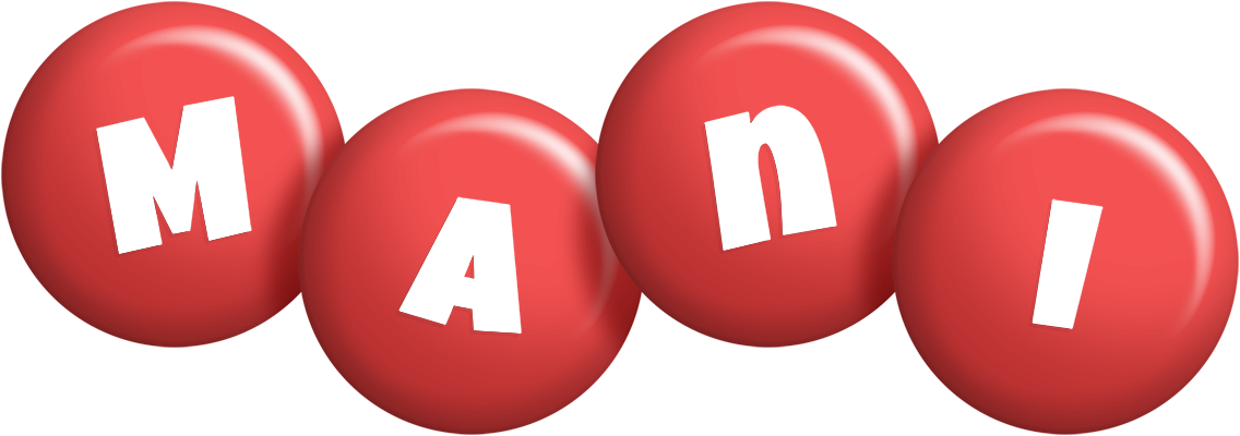 Mani candy-red logo