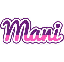 Mani cheerful logo