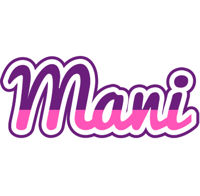 Mani cheerful logo