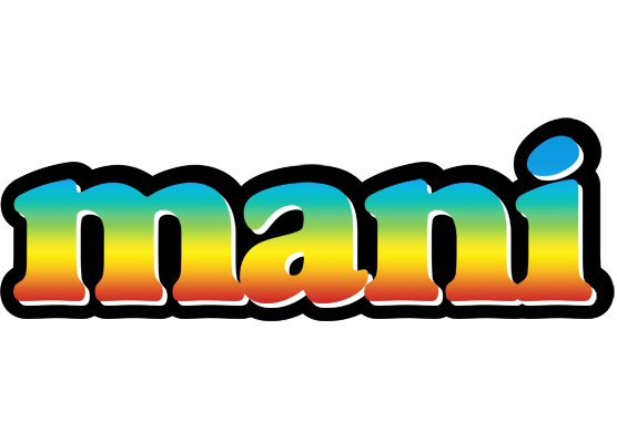 Mani color logo