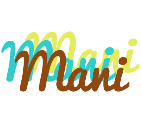 Mani cupcake logo