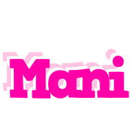 Mani dancing logo