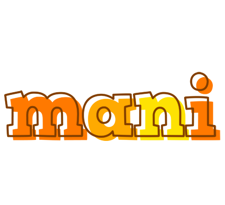 Mani desert logo