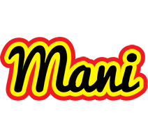 Mani flaming logo