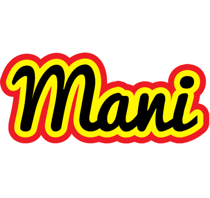 Mani flaming logo