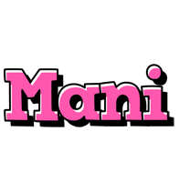 Mani girlish logo