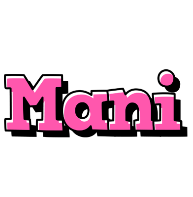 Mani girlish logo