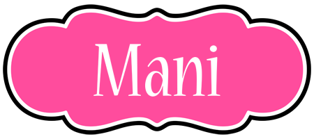 Mani invitation logo