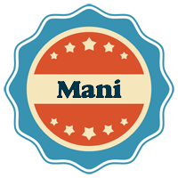 Mani labels logo