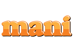 Mani orange logo