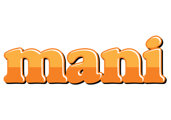 Mani orange logo