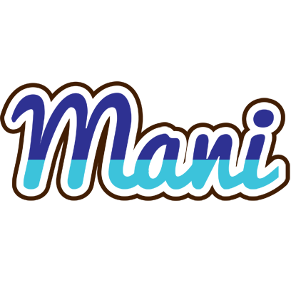 Mani raining logo