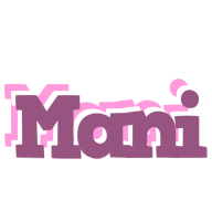 Mani relaxing logo