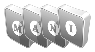 Mani silver logo