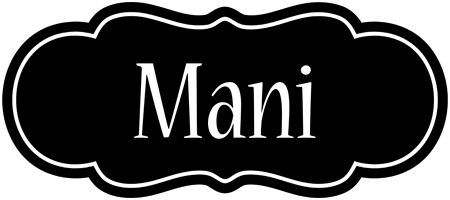 Mani welcome logo