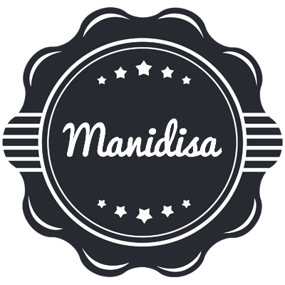 Manidisa badge logo