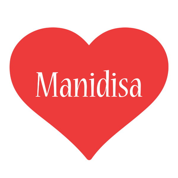 Manidisa love logo