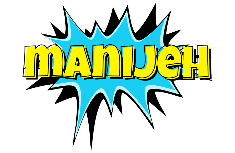 Manijeh amazing logo