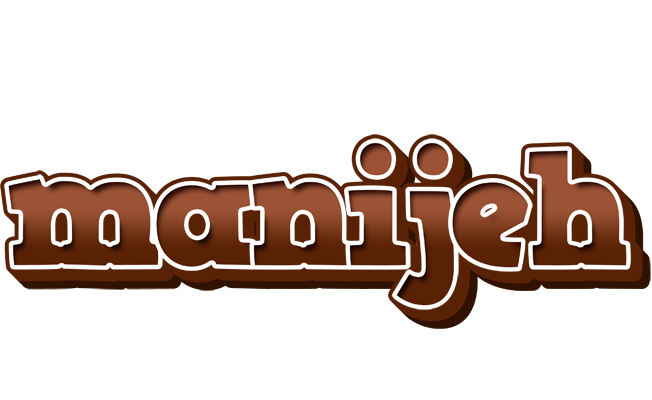 Manijeh brownie logo