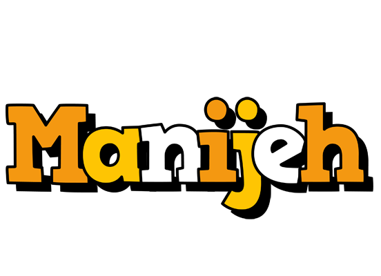 Manijeh cartoon logo