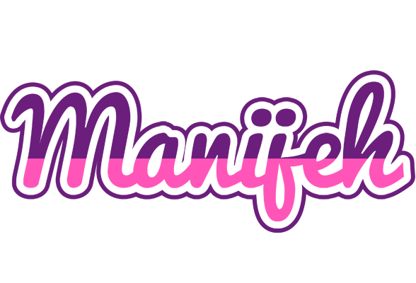 Manijeh cheerful logo
