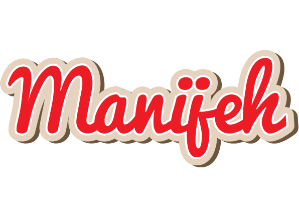 Manijeh chocolate logo