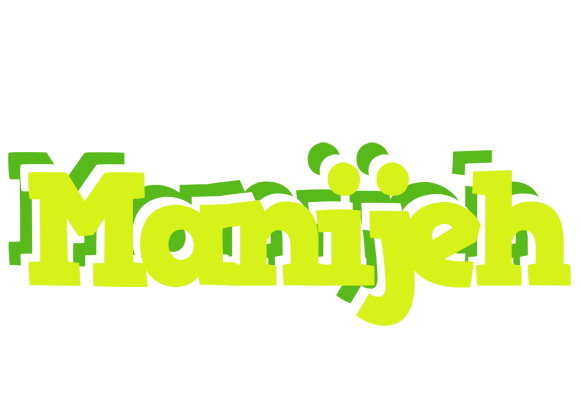 Manijeh citrus logo