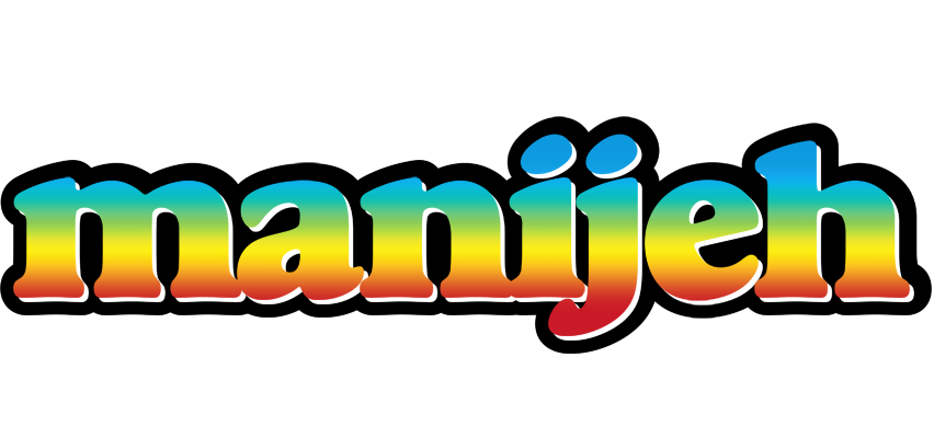 Manijeh color logo