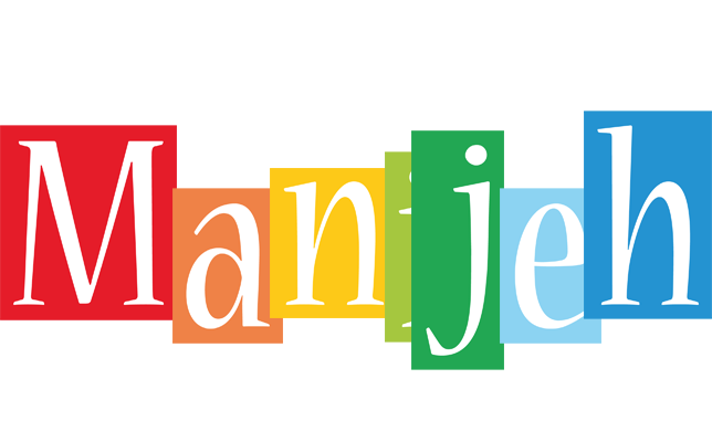 Manijeh colors logo