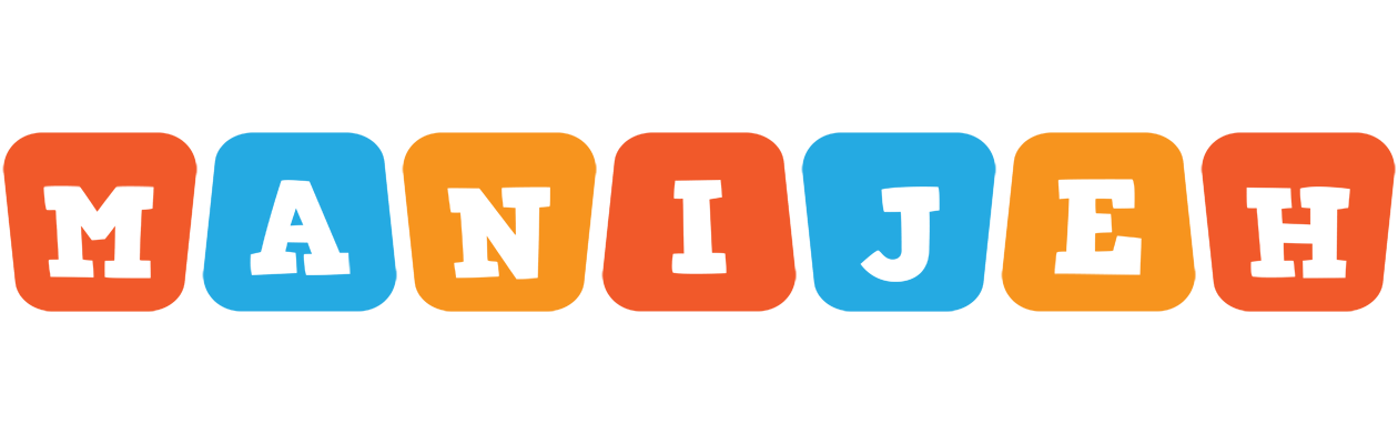 Manijeh comics logo