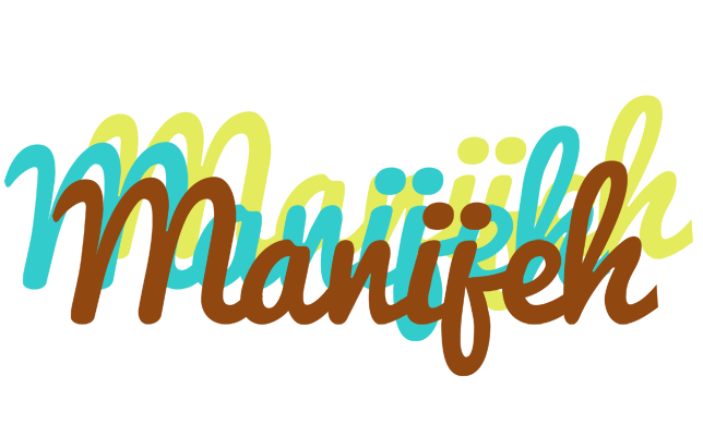 Manijeh cupcake logo