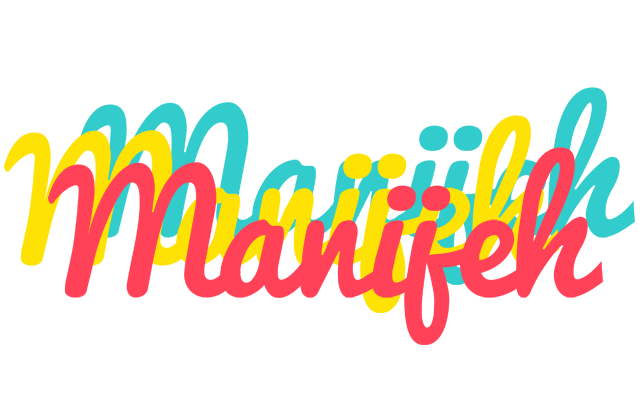 Manijeh disco logo