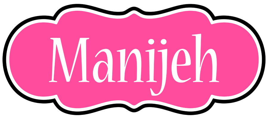 Manijeh invitation logo