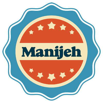 Manijeh labels logo