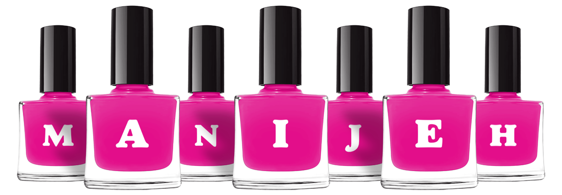 Manijeh nails logo