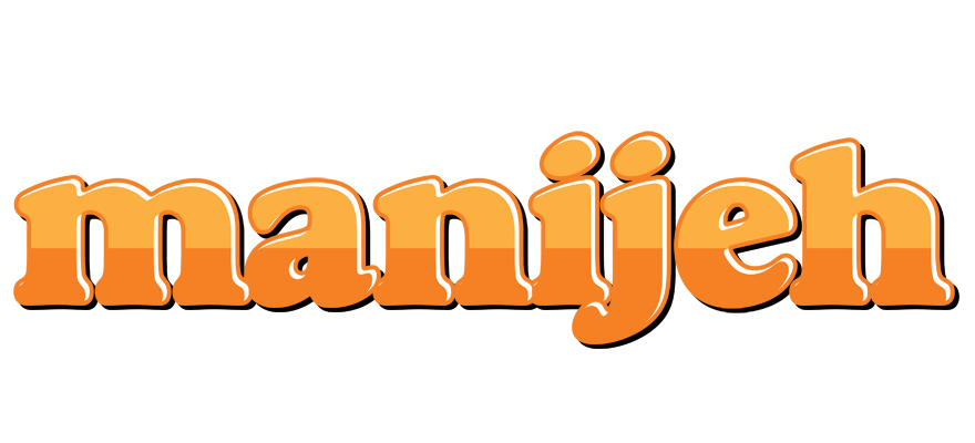 Manijeh orange logo