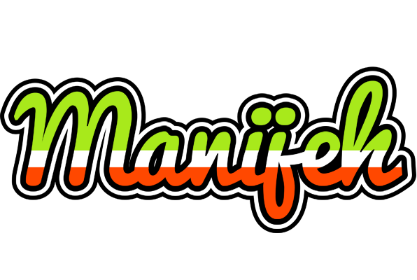 Manijeh superfun logo