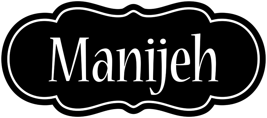 Manijeh welcome logo