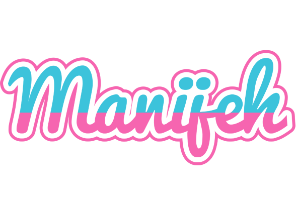 Manijeh woman logo