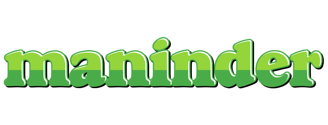 Maninder apple logo