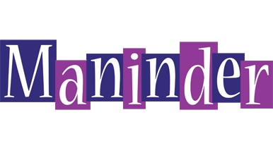 Maninder autumn logo