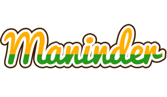 Maninder banana logo