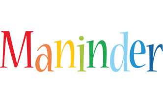 Maninder birthday logo