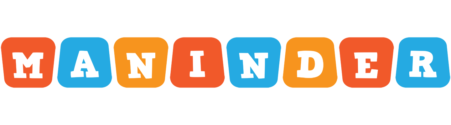 Maninder comics logo