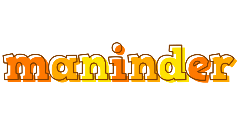Maninder desert logo