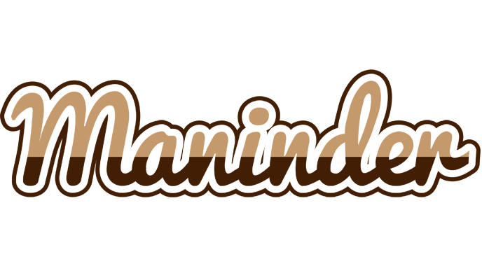 Maninder exclusive logo